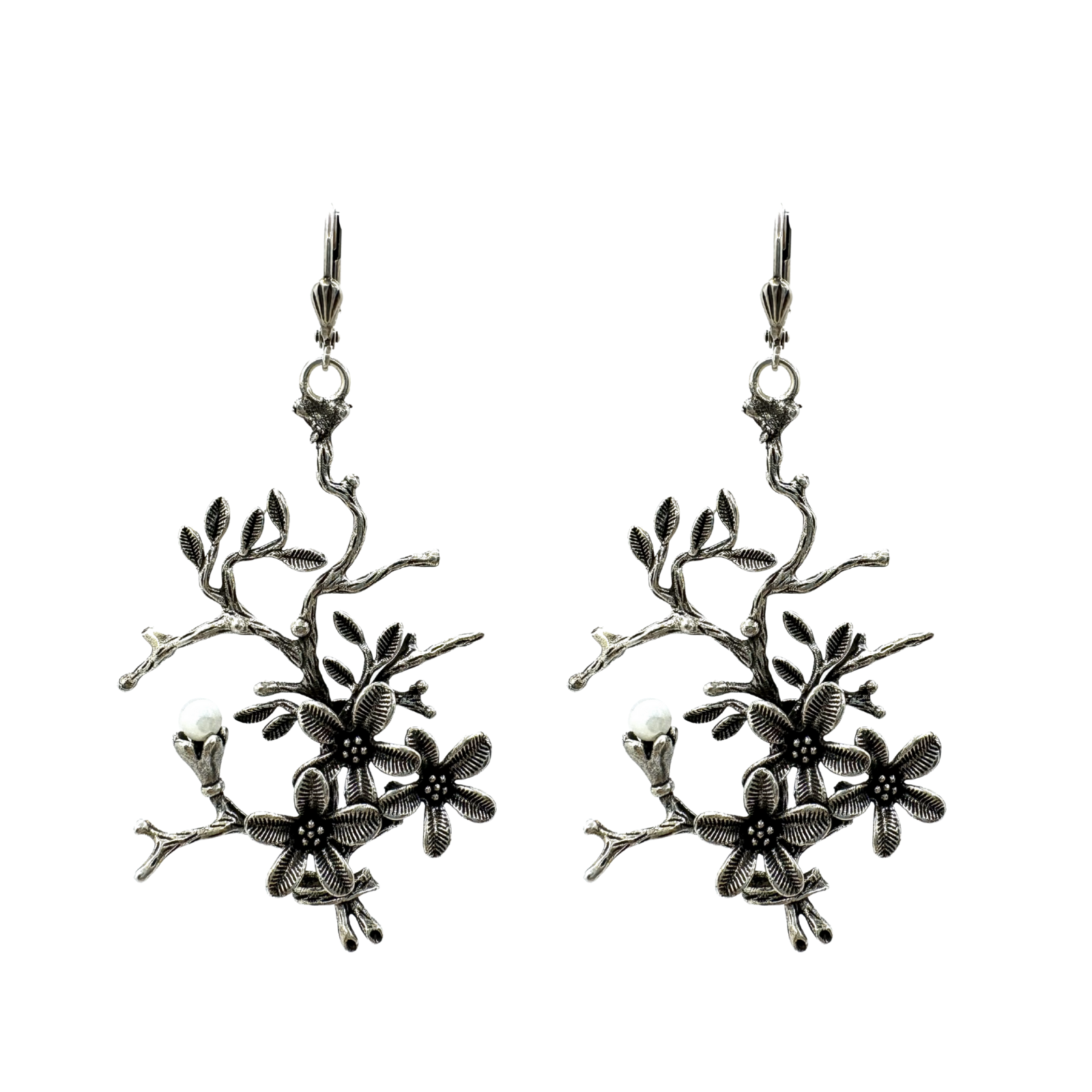 Boucles d'oreilles Céliane Argentées