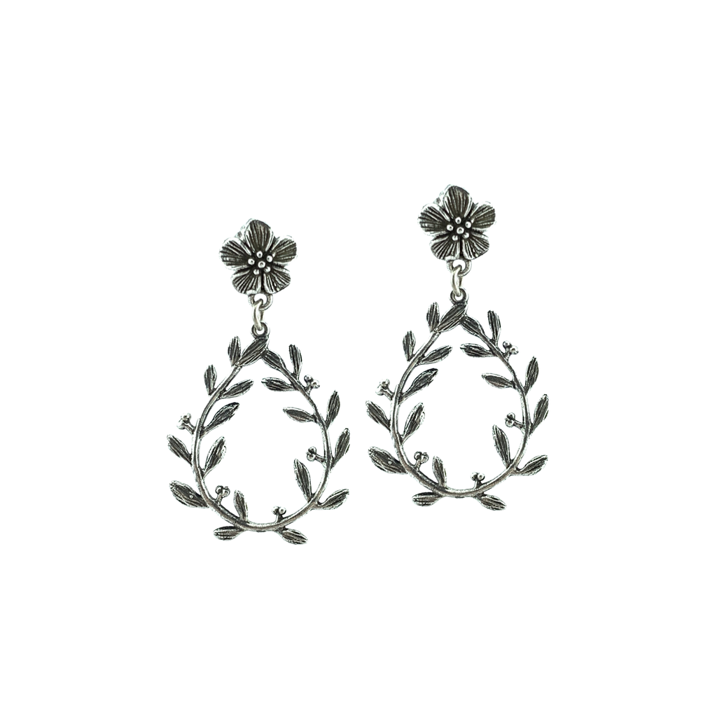 Boucles d'oreilles Césaria Argentées