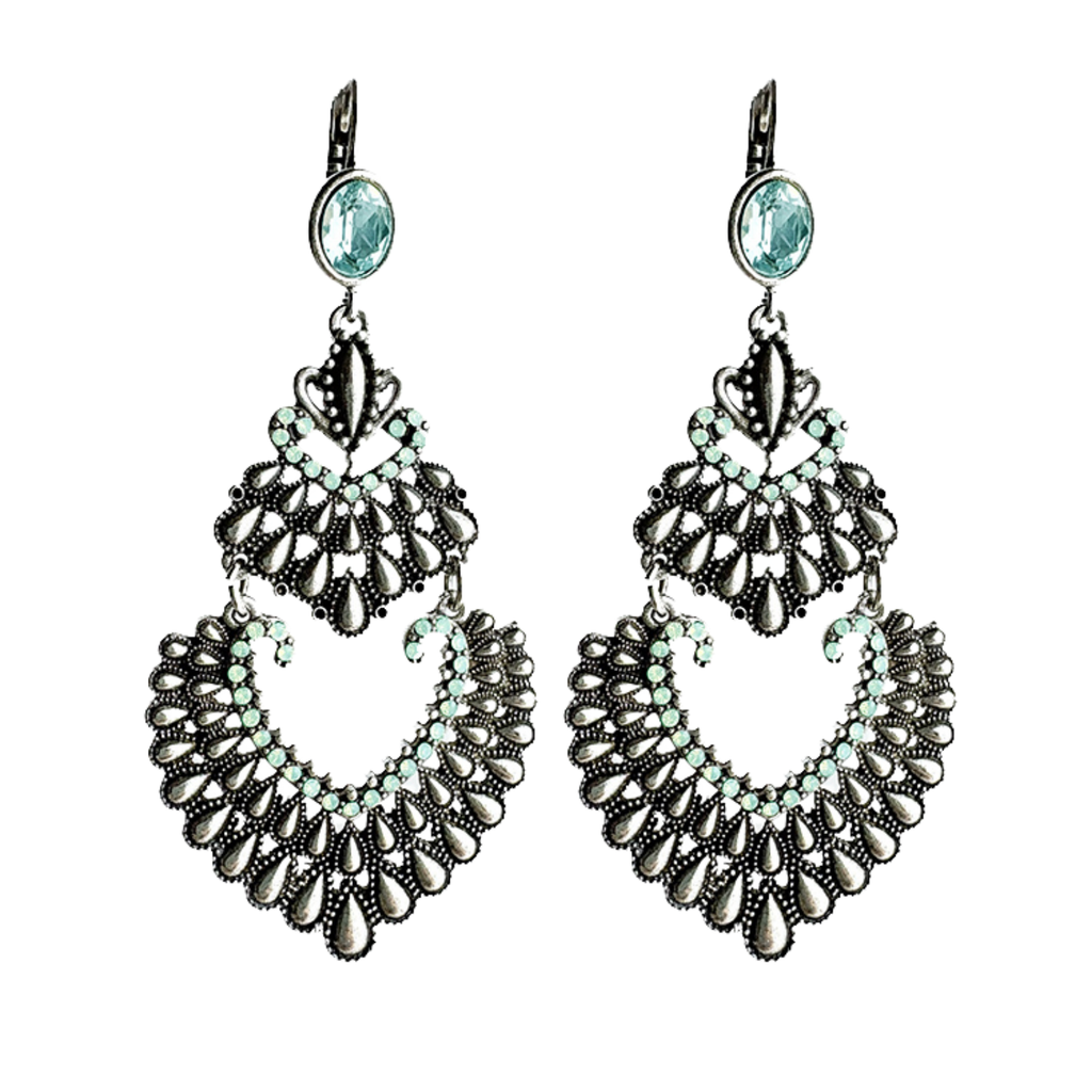 Boucles d'oreilles Chimérique Argentées