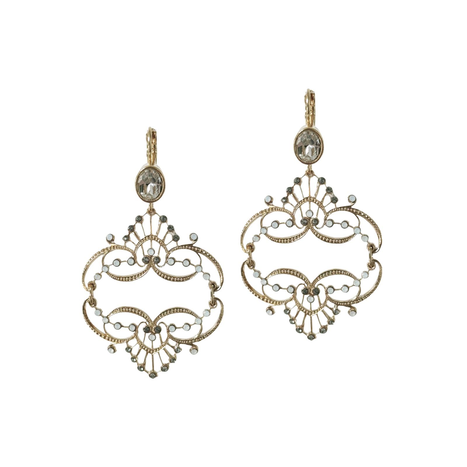 Boucles d'oreilles Antoinette Dorées