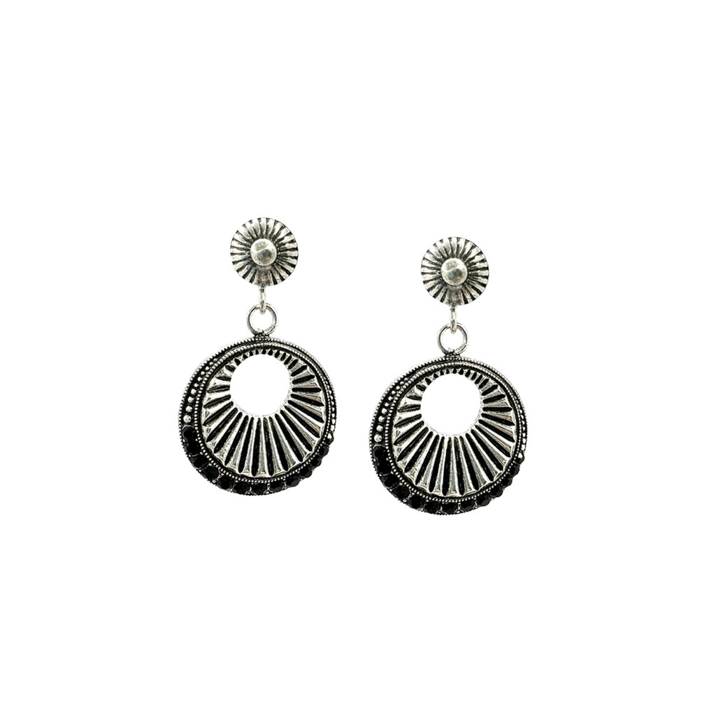 Boucles d'oreilles Lumin Argentées