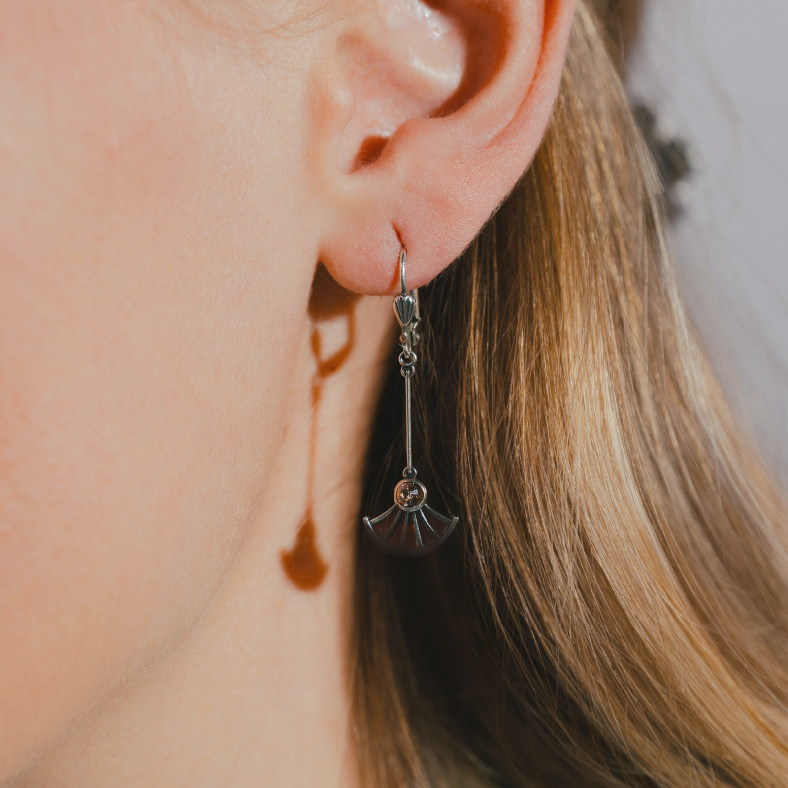 Boucles d'oreilles Papyrus