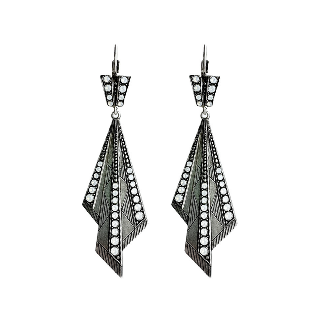 Boucles d'oreilles Plissées