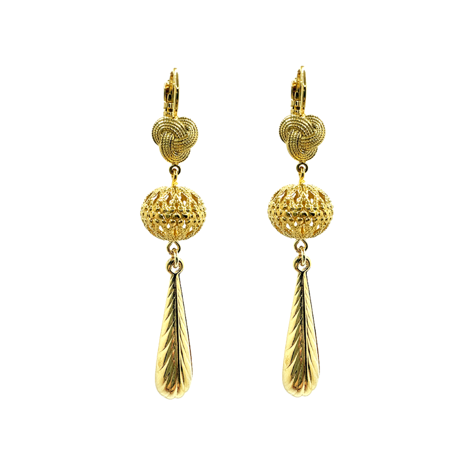 Boucles d'oreilles Sol Dorées