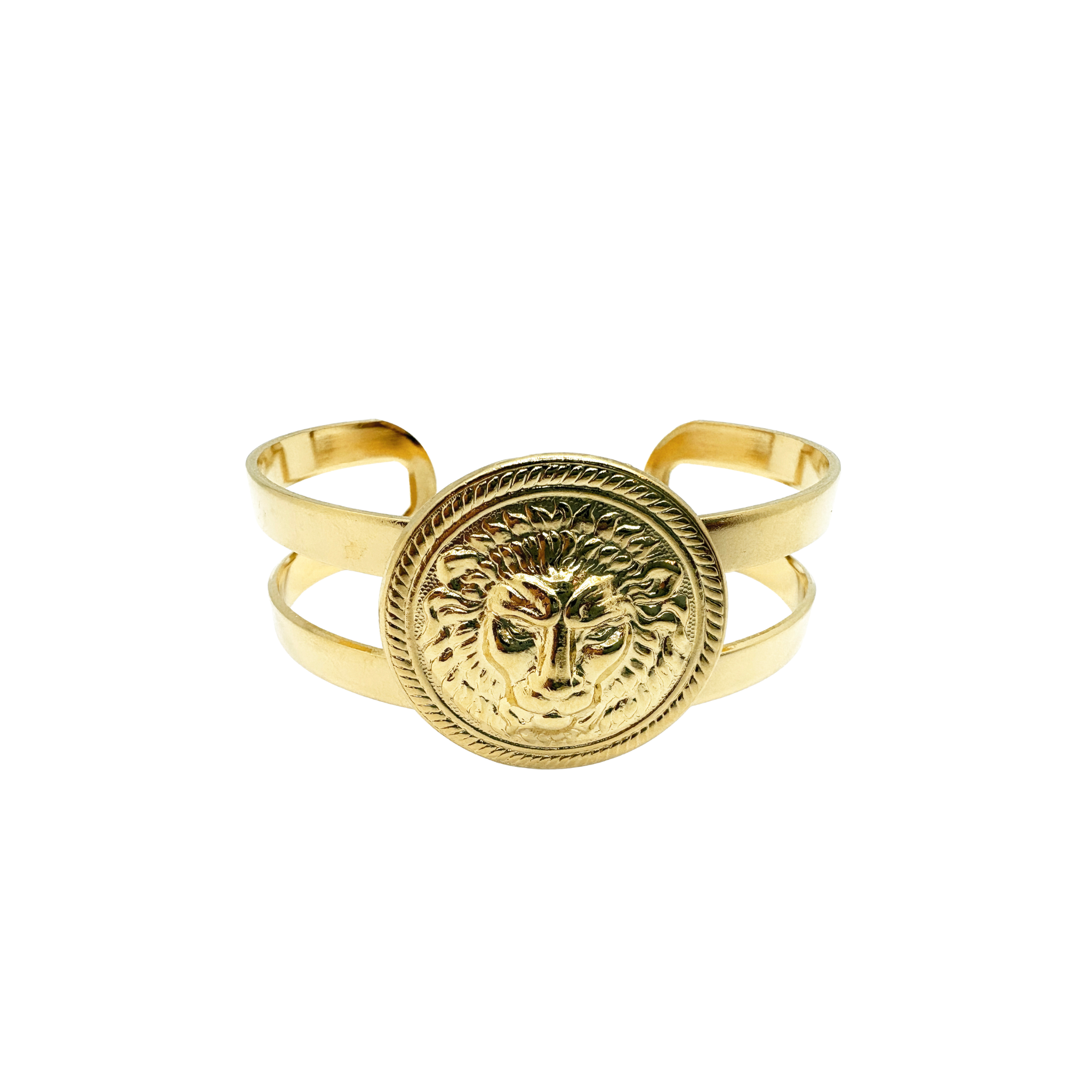 Bracelet Lion Doré