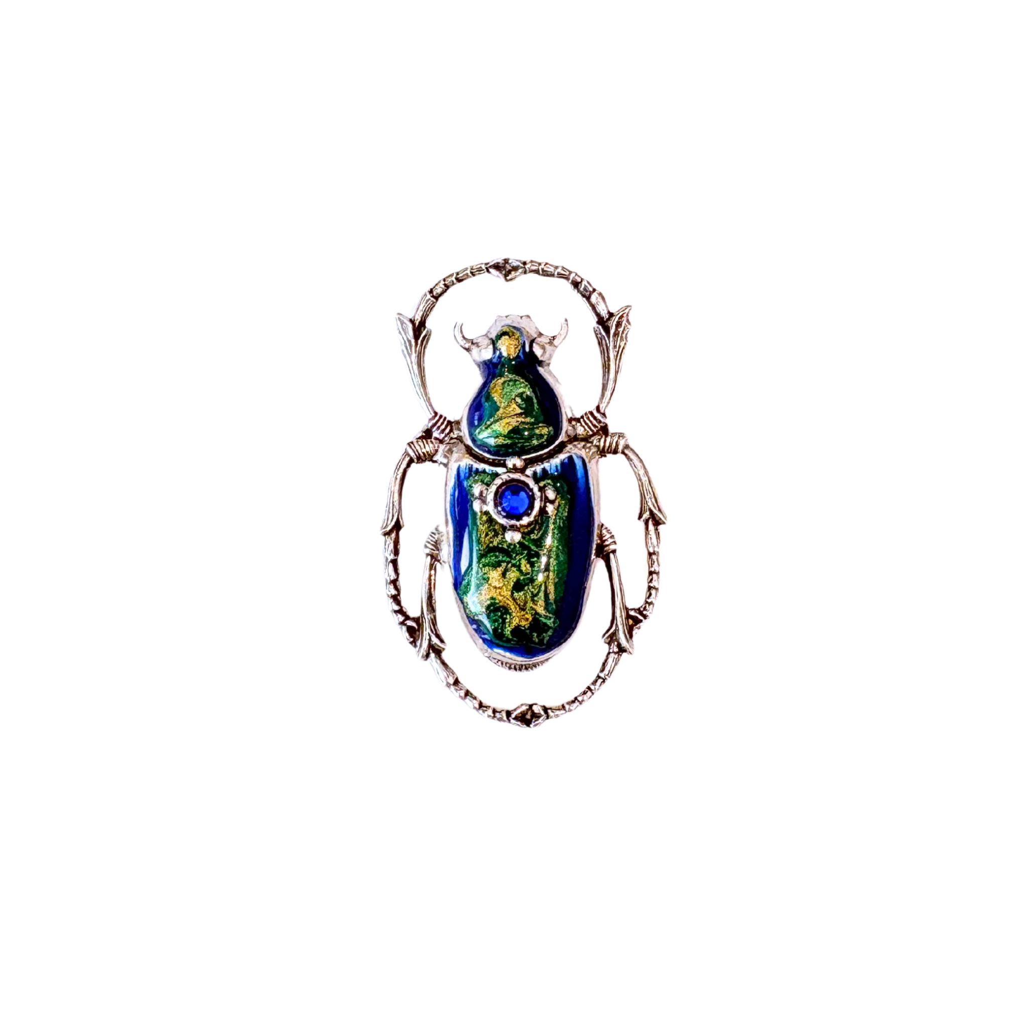 Broche Scarab