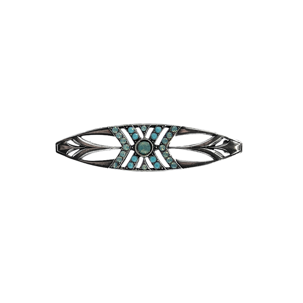 Broche Stellaire Argentée