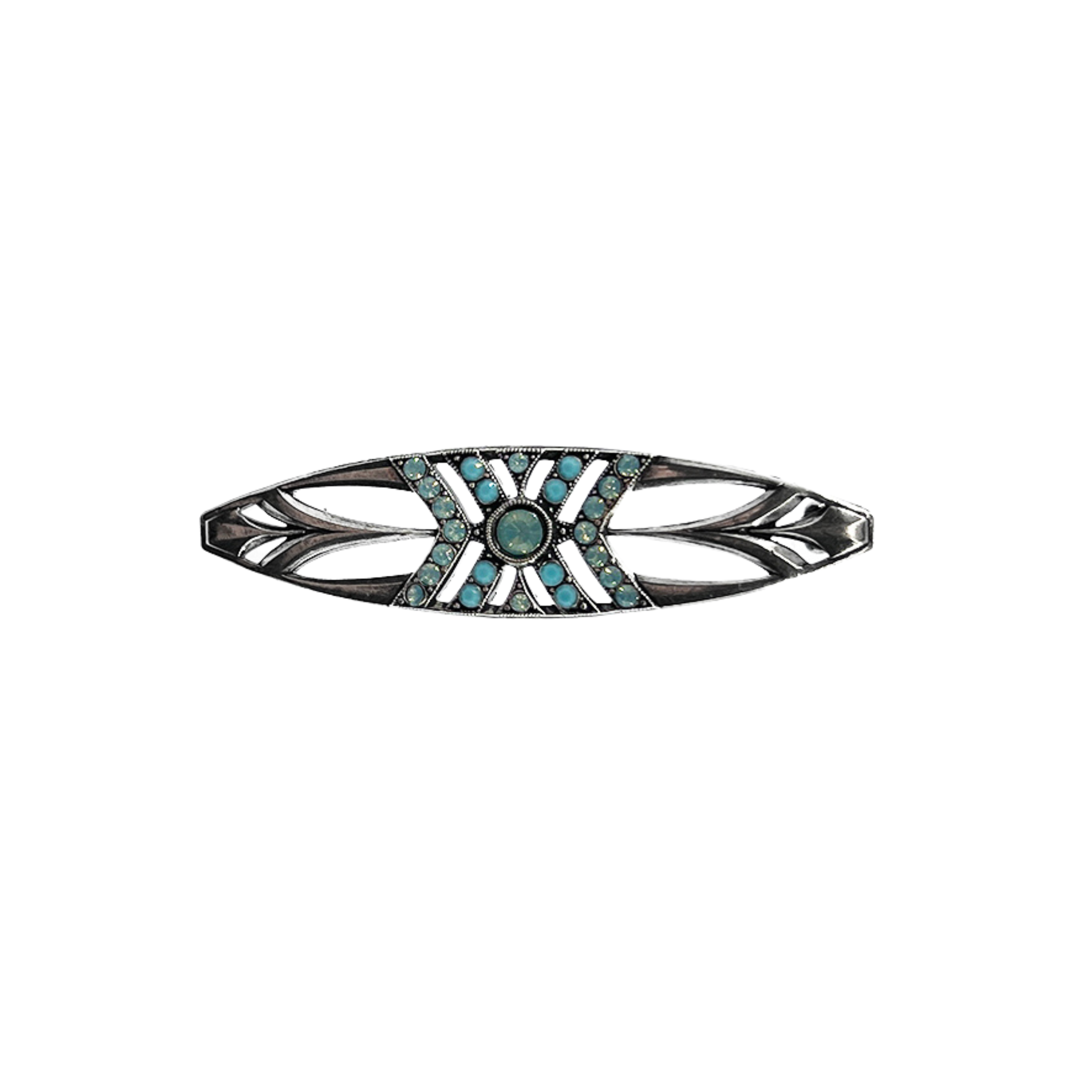 Broche Stellaire Argentée