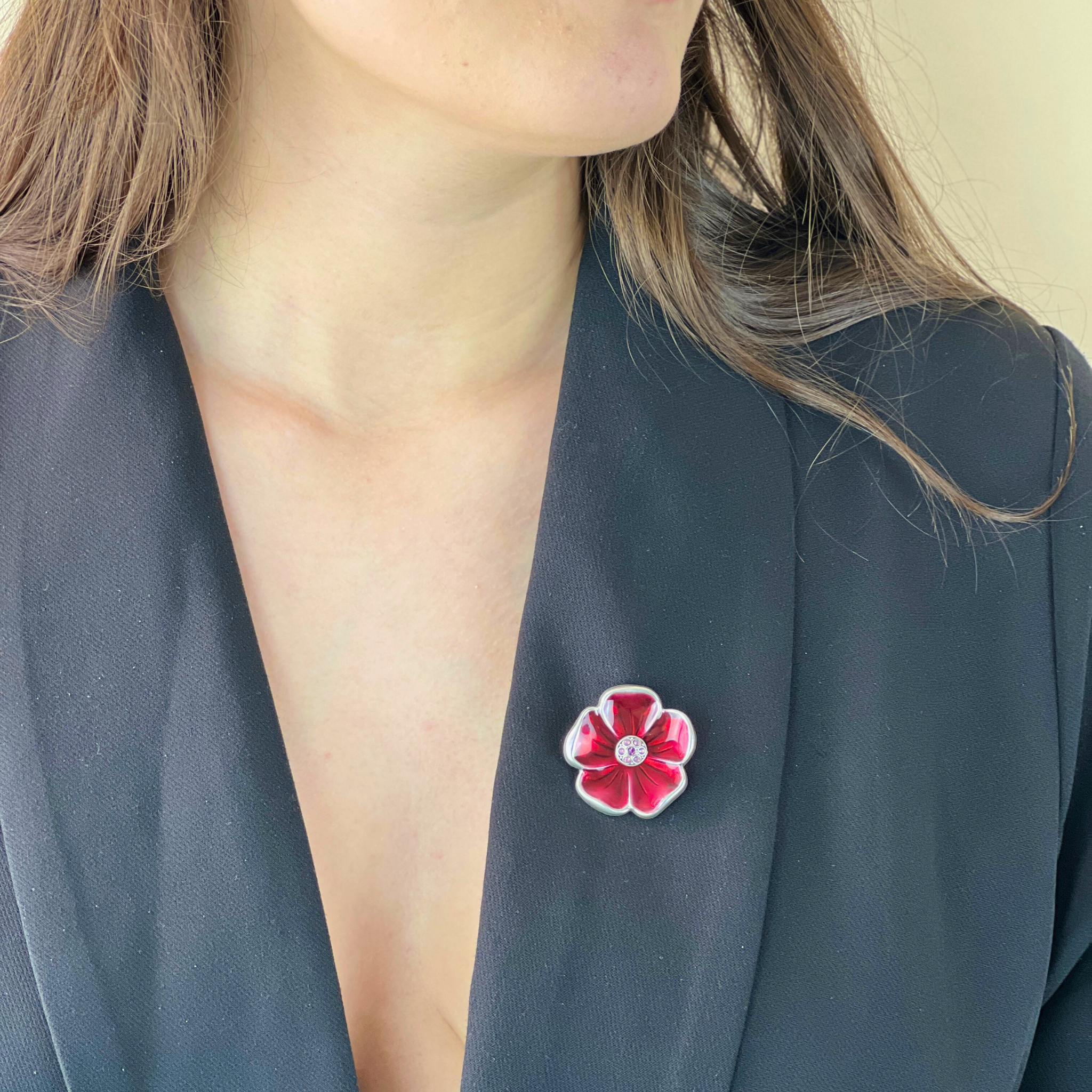 Broche Reine des prés