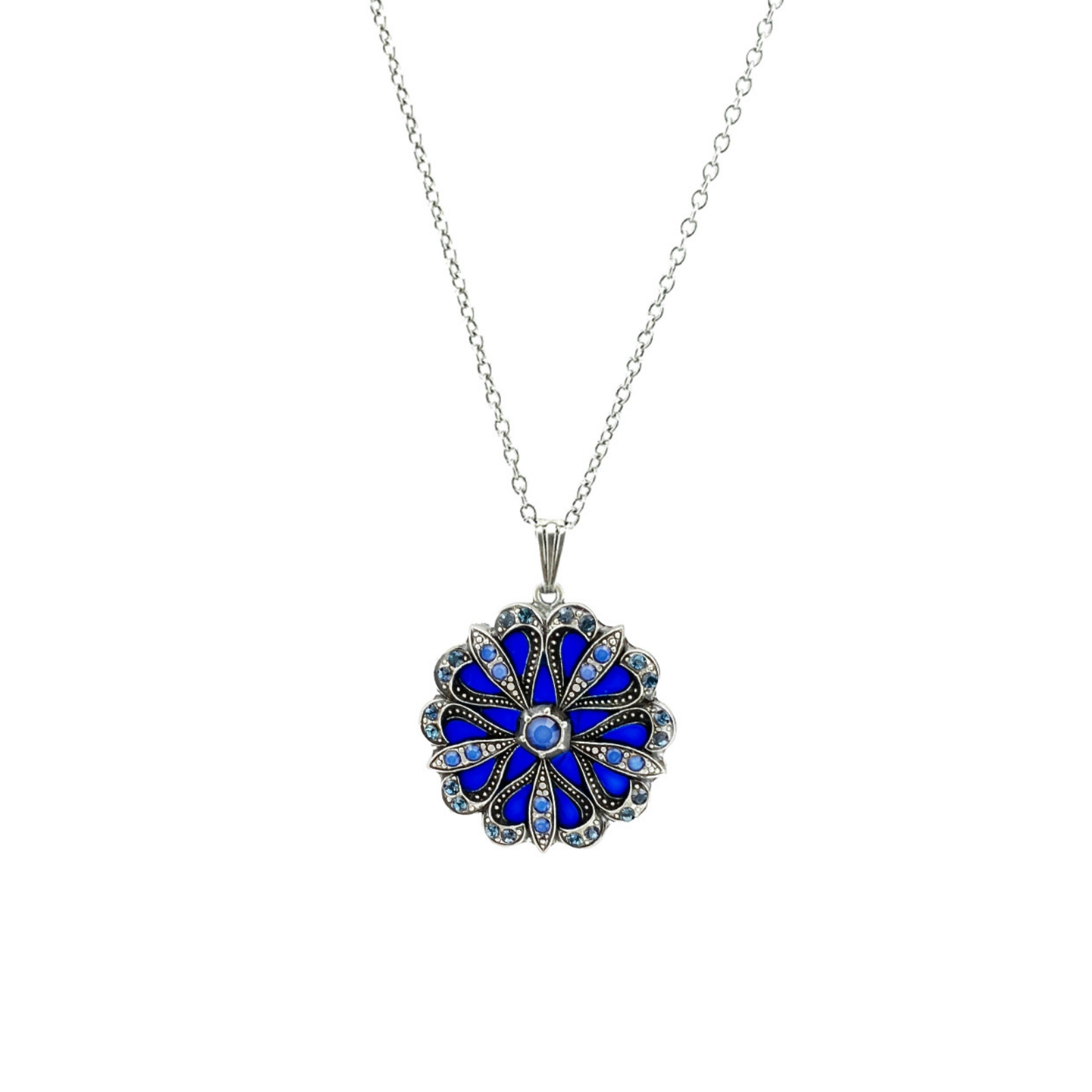 Collier Flore Argenté