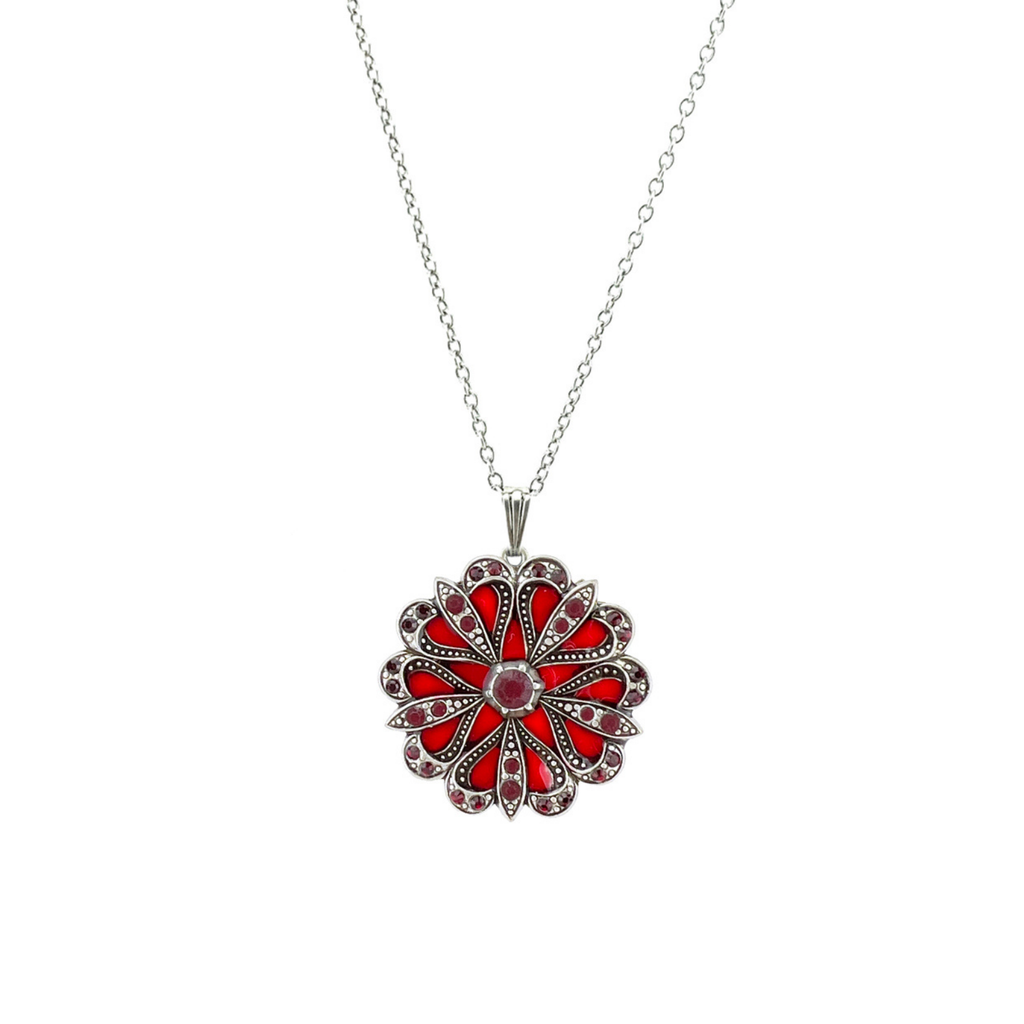 Collier Flore Argenté
