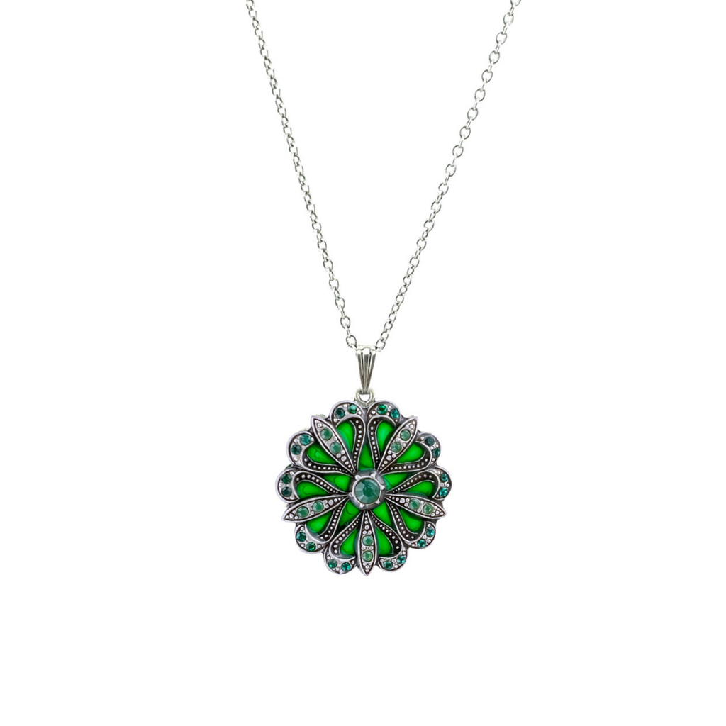 Collier Flore Argenté