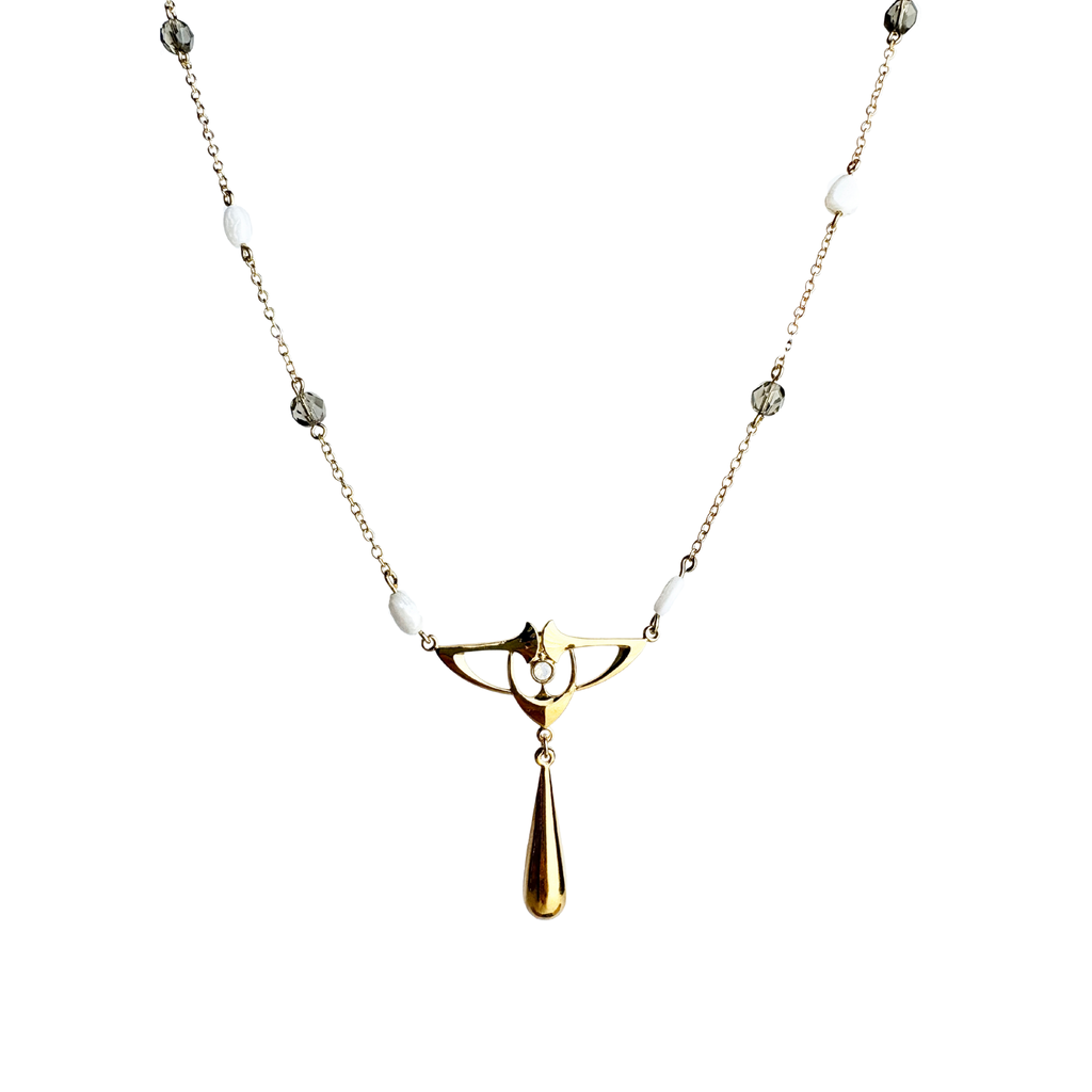 Collier Belle époque Doré