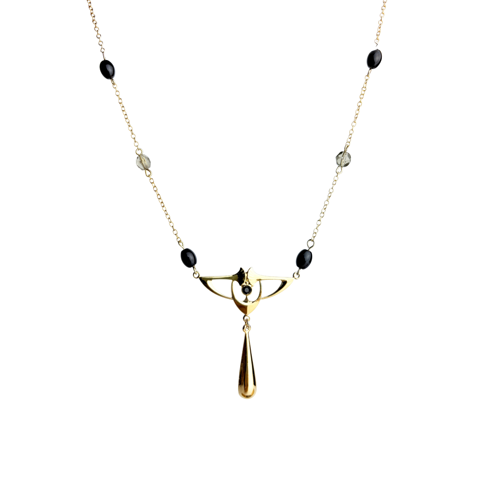 Collier Belle époque Doré