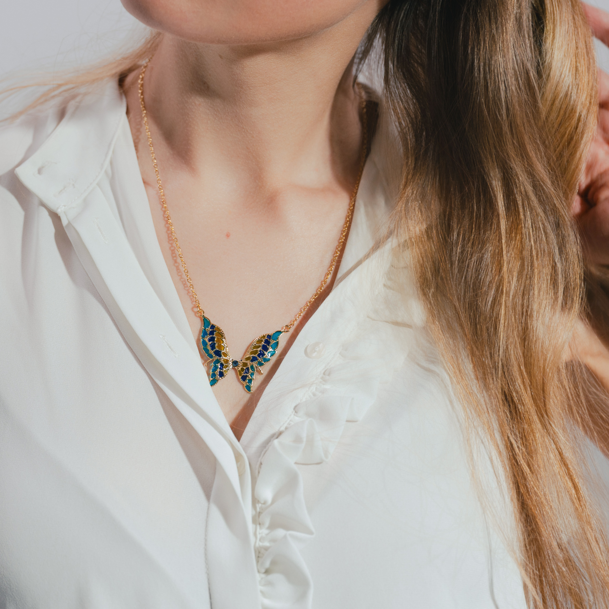 Collier Papilio Doré