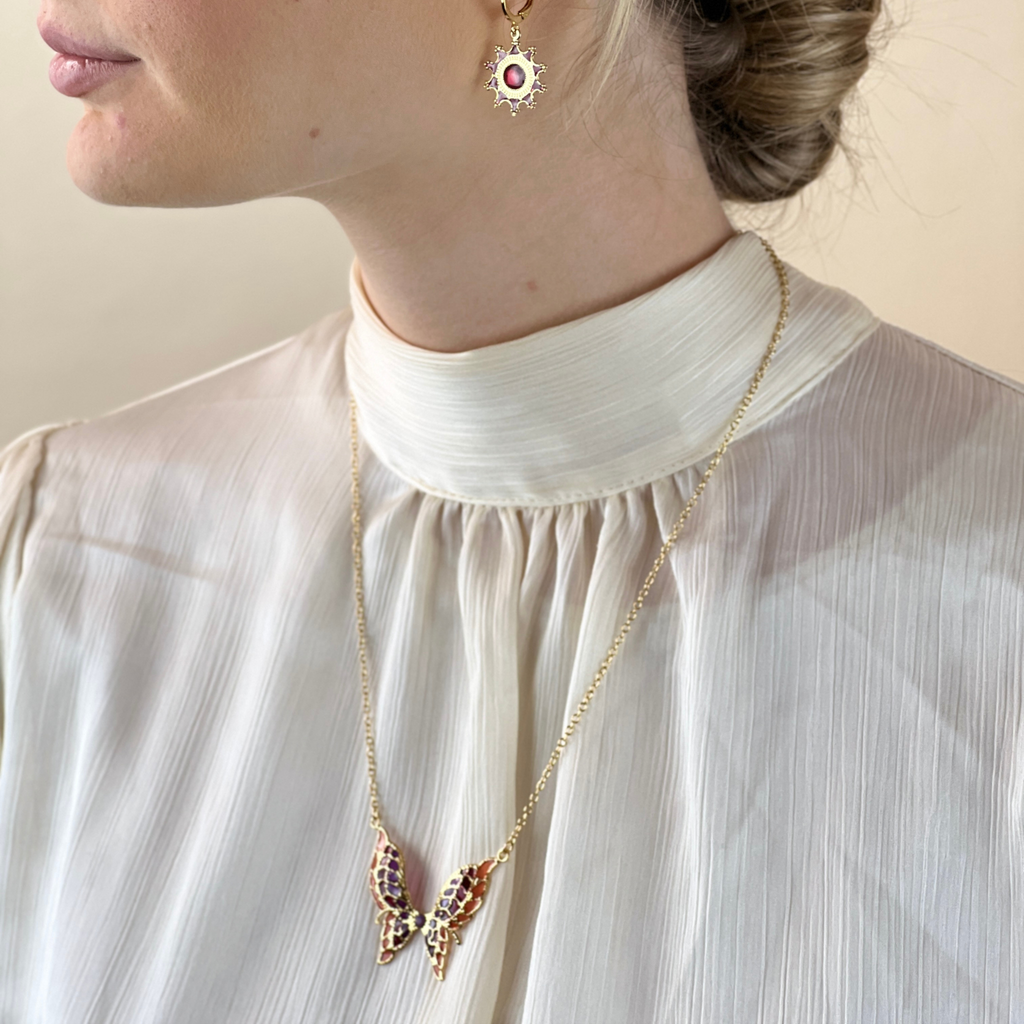 Collier Papilio Doré