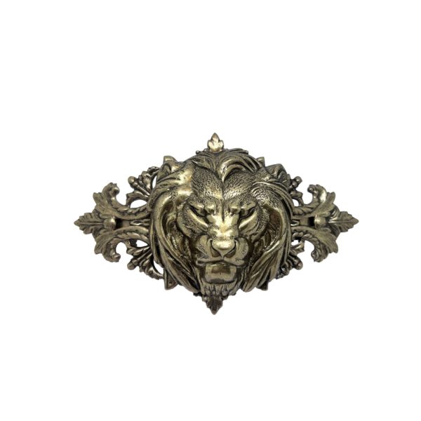 Barrette Lion Laiton